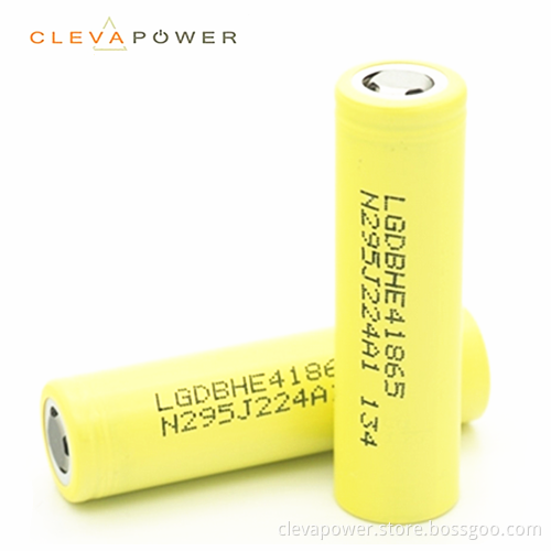 18650 3.7v 2500mAh rechargeable li ion battery cell